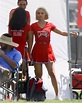 Dianna Agron Dressed as a Cheerleader - 'Glee' Set Photos - Sept. 2014 ...