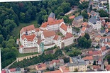 Luftaufnahme Colditz - Palais des Schloss Colditz in Colditz im ...