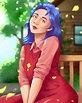 ArtStation - Emily from Stardew Valley