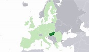 ﻿Mapa de Hungría﻿, donde está, queda, país, encuentra, localización ...