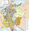 Saint-Empire romain germanique (1400) • Carte • PopulationData.net