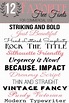 My Favorite Free Fonts for Commercial Use | Craving Some Creativity