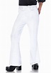 Men's Bell Bottom Pants White Perth | Hurly Burly - Hurly-Burly