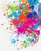 Splash pattern png transparent vector splash pattern watercolor splash ...