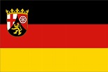 drapeau Rhénanie-Palatinat, Rhénanie-Palatinat drapeau