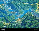 Nationalpark Plitvicer Seen, Lika-Senj, Kroatien. Vollformat-Ansicht ...