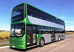 Double decker articulated bus