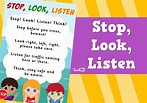 Stop, Look , Listen :: Teacher Resources and Classroom Games :: Teach This