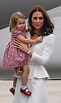 Catherine, Duchess of Cambridge with her daughter, Princess Charlotte ...