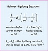 Rydberg Formula - Chemistry Steps