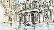 Baroque Architecture Drawing at PaintingValley.com | Explore collection ...