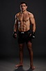 Paulo Costa poses for a portrait backstage during the UFC 226 event ...