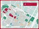 University of Southern California Campus Map - University Park Los ...