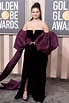 Selena Gomez Hits 2024 Golden Globes Red Carpet in Red Dress
