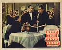 RIDE THE HIGH IRON Original Lobby Card 3 Don Taylor Sally Forrest ...