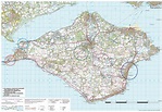 Isle of Wight Map of Surrounding Area | The Little Map Company
