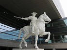 Equestrian statue of Francesco Sforza in Nagoya Japan