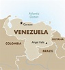 Capital of venezuela map - Venezuela capital map (South America - Americas)
