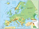 Mapas de Europa: imágenes para descargar e imprimir
