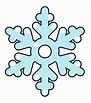A Cartoon Snowflake - ClipArt Best