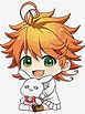 "The Promised Neverland- Emma" Sticker by Chibify | Redbubble