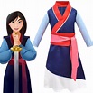 Disney inspirado Mulan princesa vestido conjunto de trajes | Etsy
