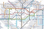 TfL has released the first official 'walk the Tube' map for London ...