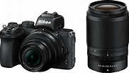 Nikon Z50 Mirrorless Camera Two Lens Kit with NIKKOR Z DX 16-50mm f/3.5 ...