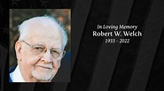 Robert W. Welch - Tribute Video