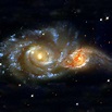 Two Colliding Spiral Galaxies Photo – Sky Image Lab