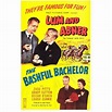Affiche du film The bashful bachelor (Dimensions : 40 x 26 cm ...