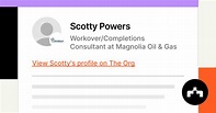 Scotty Powers - Workover/Completions Consultant at Magnolia Oil & Gas ...
