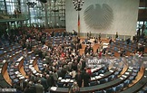 Blick in den Plenarsaal des Deutschen Bundestag während der... News ...