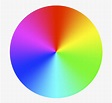 Círculo Cromático - Rainbow Gradient Circle, HD Png Download - kindpng