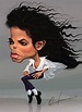 Caricatura de Michael Jackson | Caricaturas de famosos, Caricaturas ...