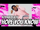 Kodak Black - Hope You Know (Lyrics) - YouTube