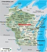 Mapas de Wisconsin - Atlas del Mundo