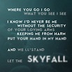 Adele James Bond Skyfall Lyrics