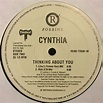 Cynthia - Thinking About You (Vinyl, 12", 33 ⅓ RPM, Promo) | Discogs