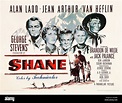 SHANE - MOVIE POSTER - Directed by George Stevens - Paramount, 1953 ...