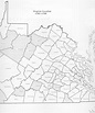 Map Of Virginia Counties 1750 | Virginia Map