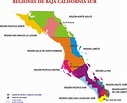 Mapa de Baja California Sur