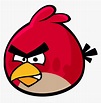 Red Angry Birds - Red Angry Birds Png, Transparent Png , Transparent ...