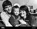 Richard Beckinsale actor with wife Judy Loe and daughter Kate ...
