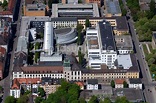 Luftaufnahme München - Gebäudekomplex der Technischen Universität in ...