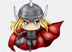 Ilustração de Thor, Thor: Deus do Trovão Capitão América Super-herói ...