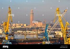 Hafen von Casablanca Marokko Stock Photo - Alamy
