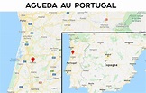 Les parapluies d'Agueda au Portugal