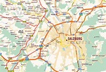 Salzburg Map - Austria