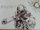 Drawing Call of Duty Ghost by Nicolas Sepulveda | OurArtCorner